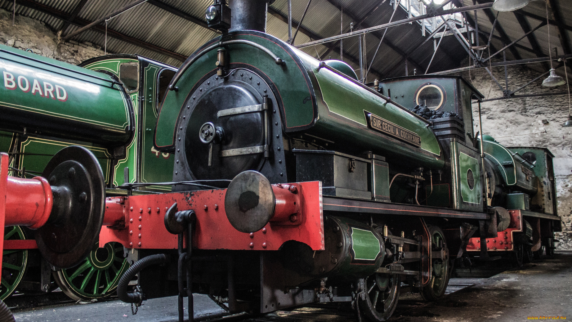 техника, паровозы, железная, дорога, рельсы, паровоз