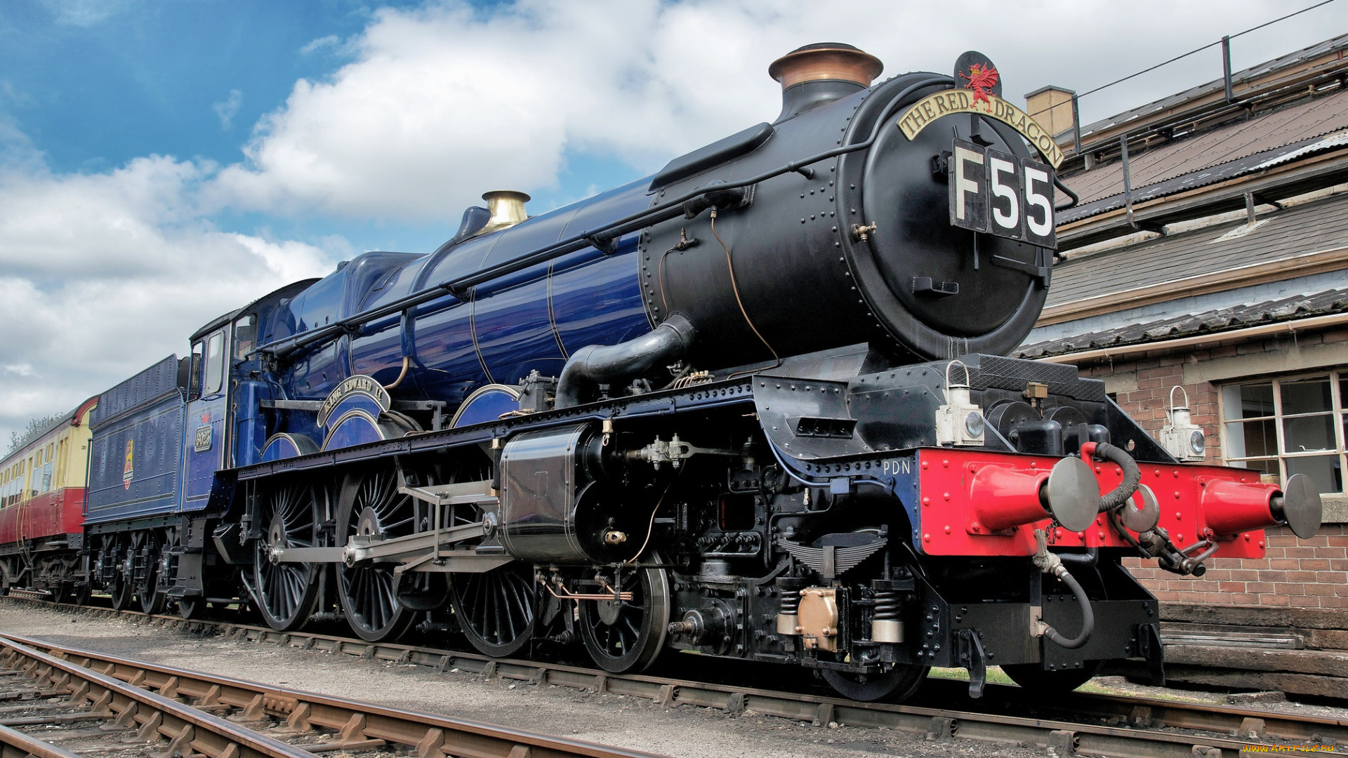 техника, паровозы, железная, дорога, рельсы, паровоз