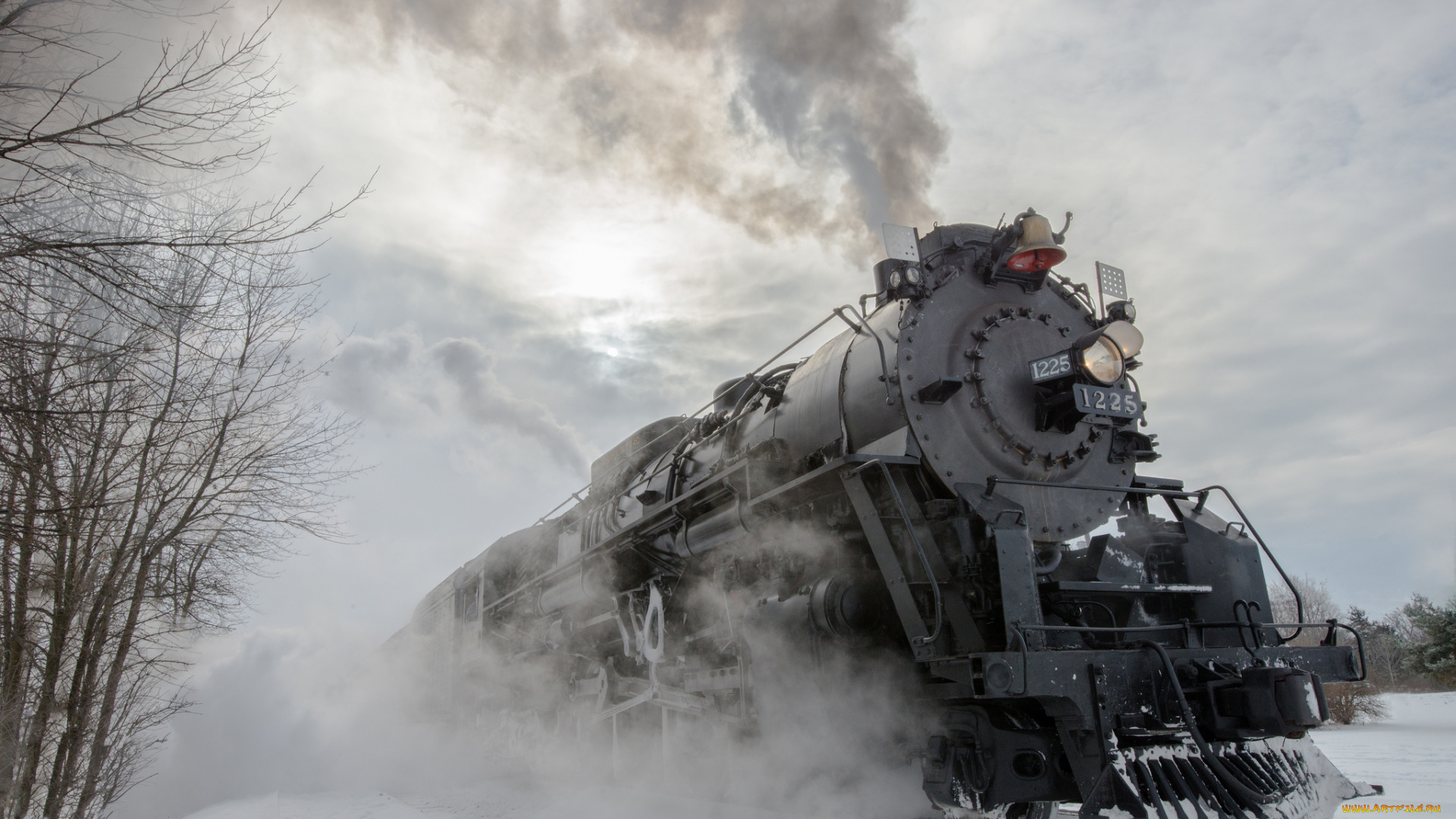 техника, паровозы, железная, дорога, рельсы, паровоз