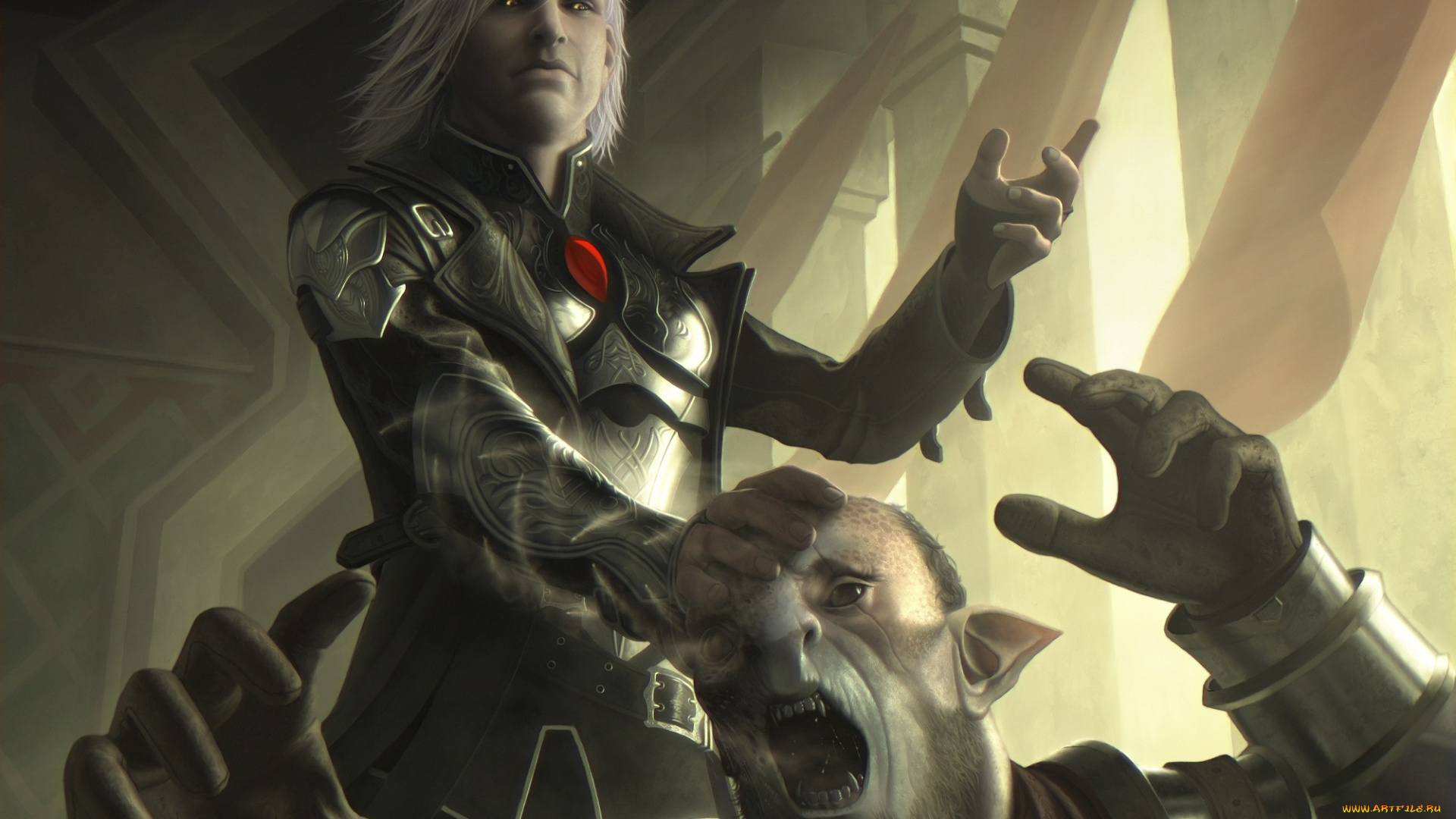 видео, игры, magic, , the, gathering, -, duels, of, the, planeswalkers, sorin, khans, of, tarkir, fan, art, solemn, visitor, the, gathering