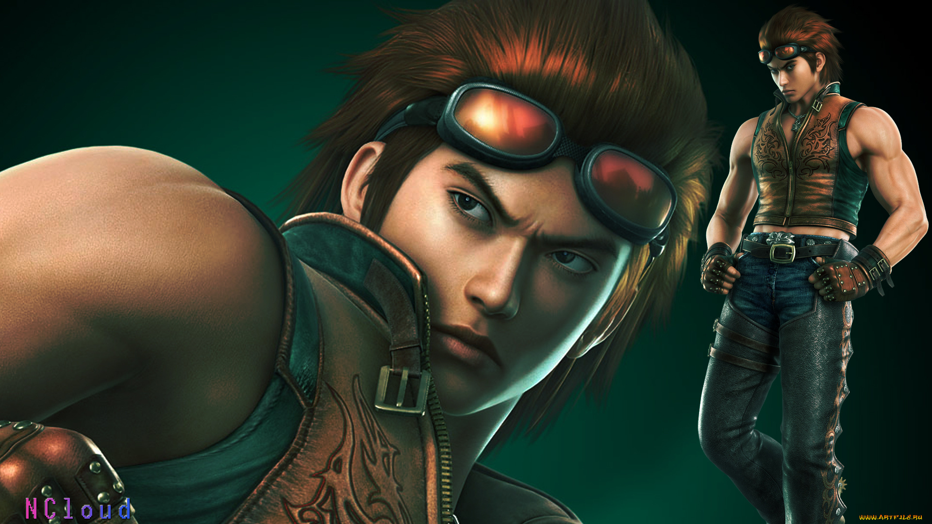 видео, игры, tekken, 6, tekken, 6, hwoarang, tae, kwan, fighter, fighting, байкер, рыжий