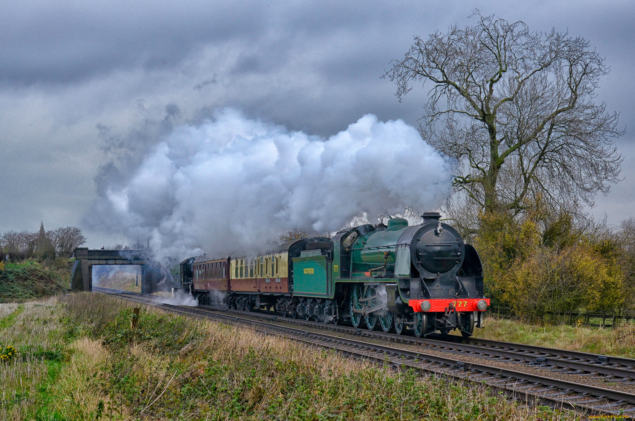 техника, паровозы, паровоз, рельсы, дорога, железная
