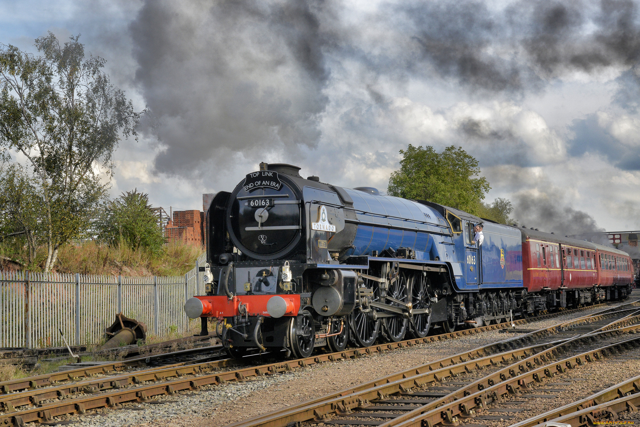 техника, паровозы, железная, дорога, рельсы, паровоз