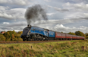 Картинка техника паровозы железная дорога рельсы паровоз