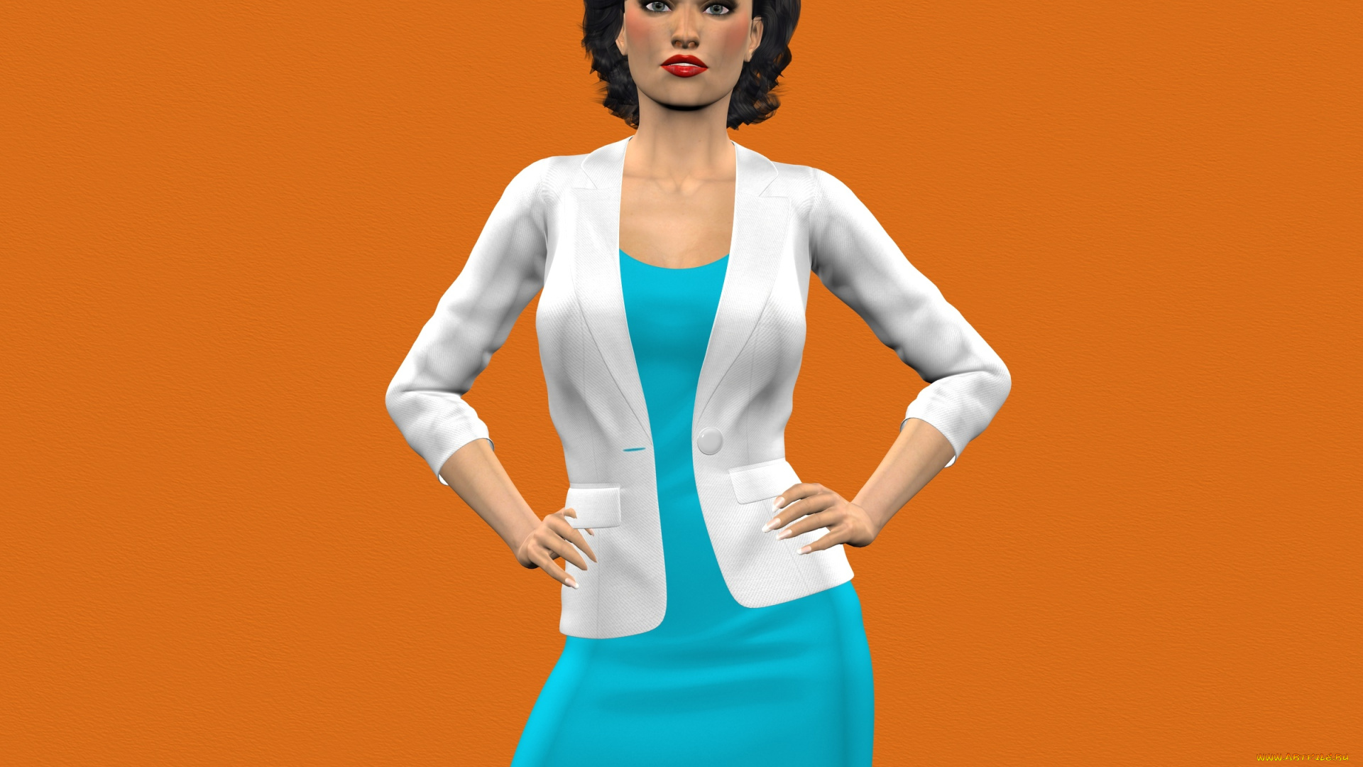 3д, графика, люди, , people, фон, девушка, взгляд