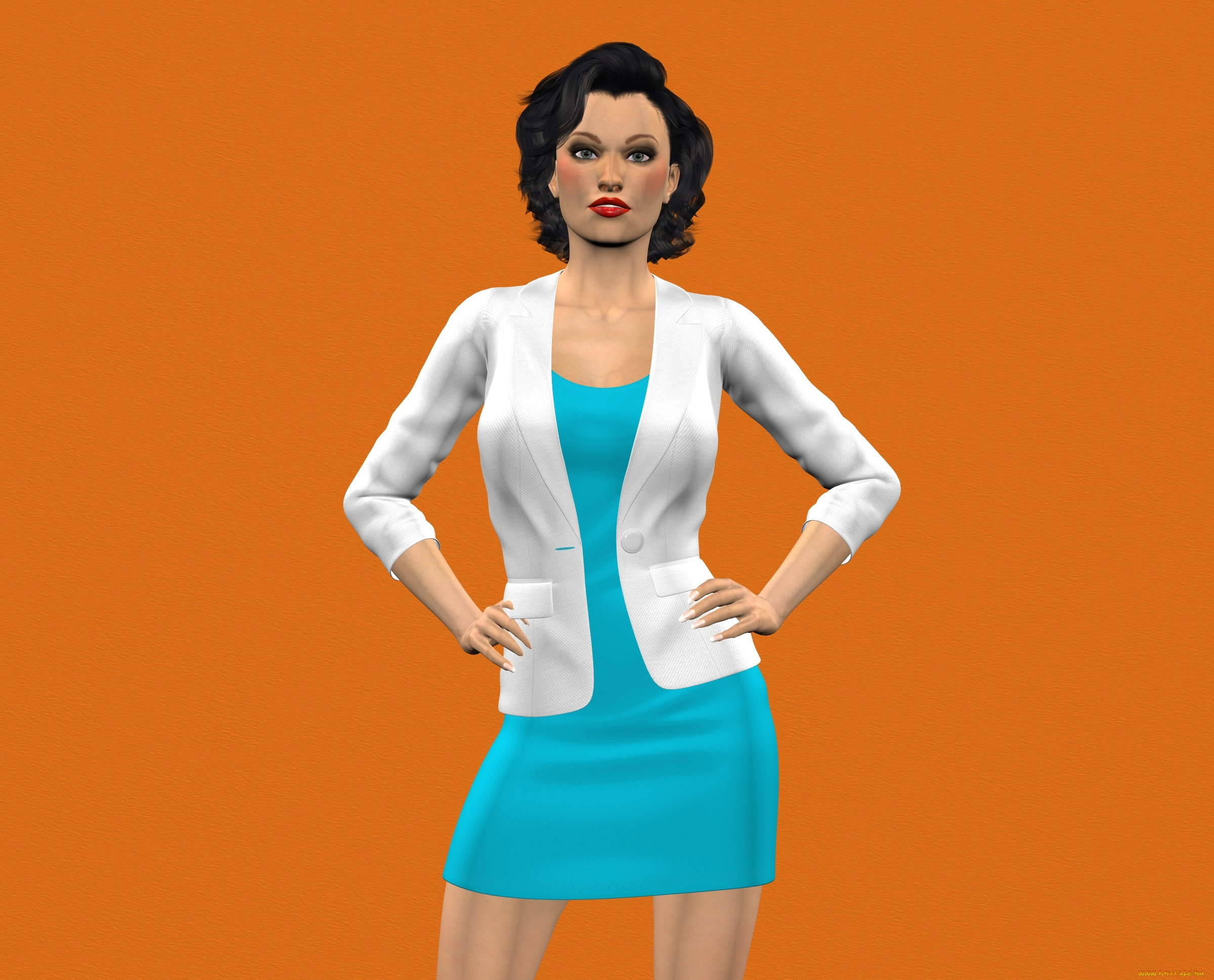 3д, графика, люди, , people, фон, девушка, взгляд