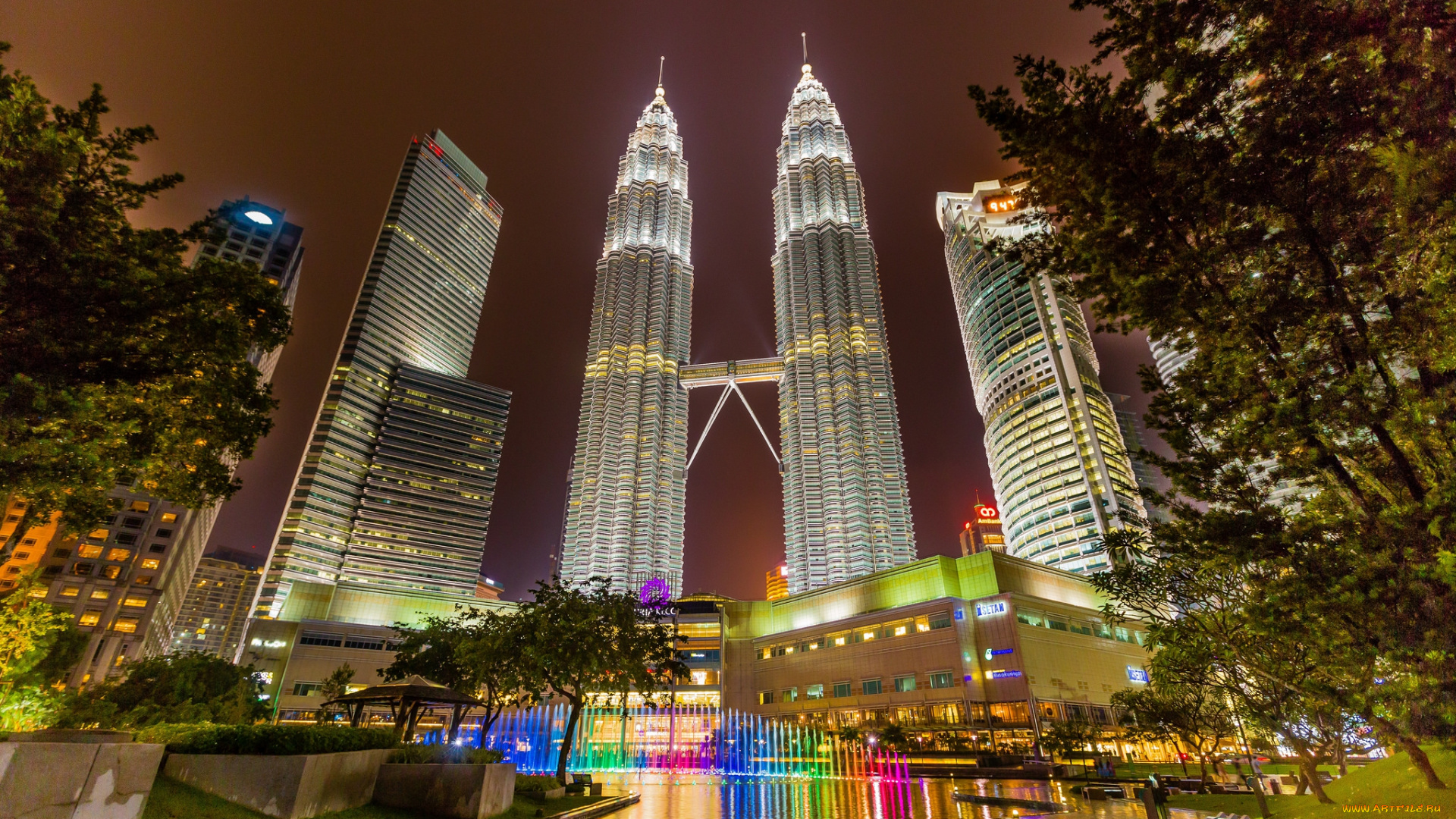 города, куала-лумпур, , малайзия, башни