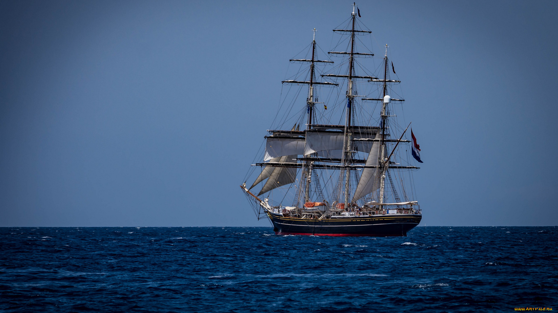 корабли, парусники, мачты, паруса