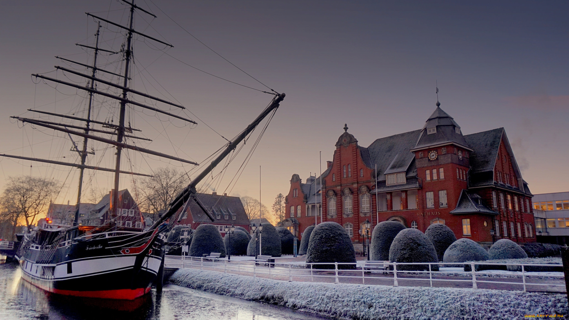 корабли, парусники, паруса, мачты