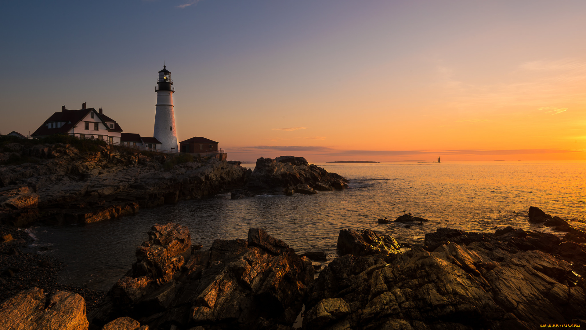 природа, маяки, маяк, побережье