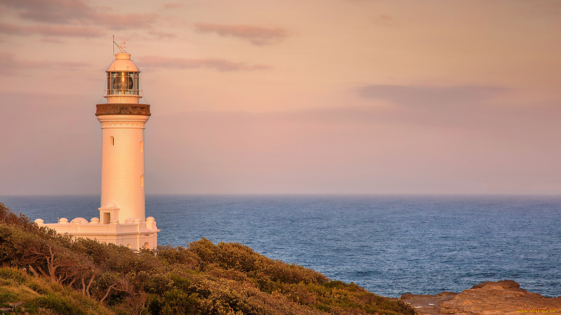природа, маяки, маяк, побережье
