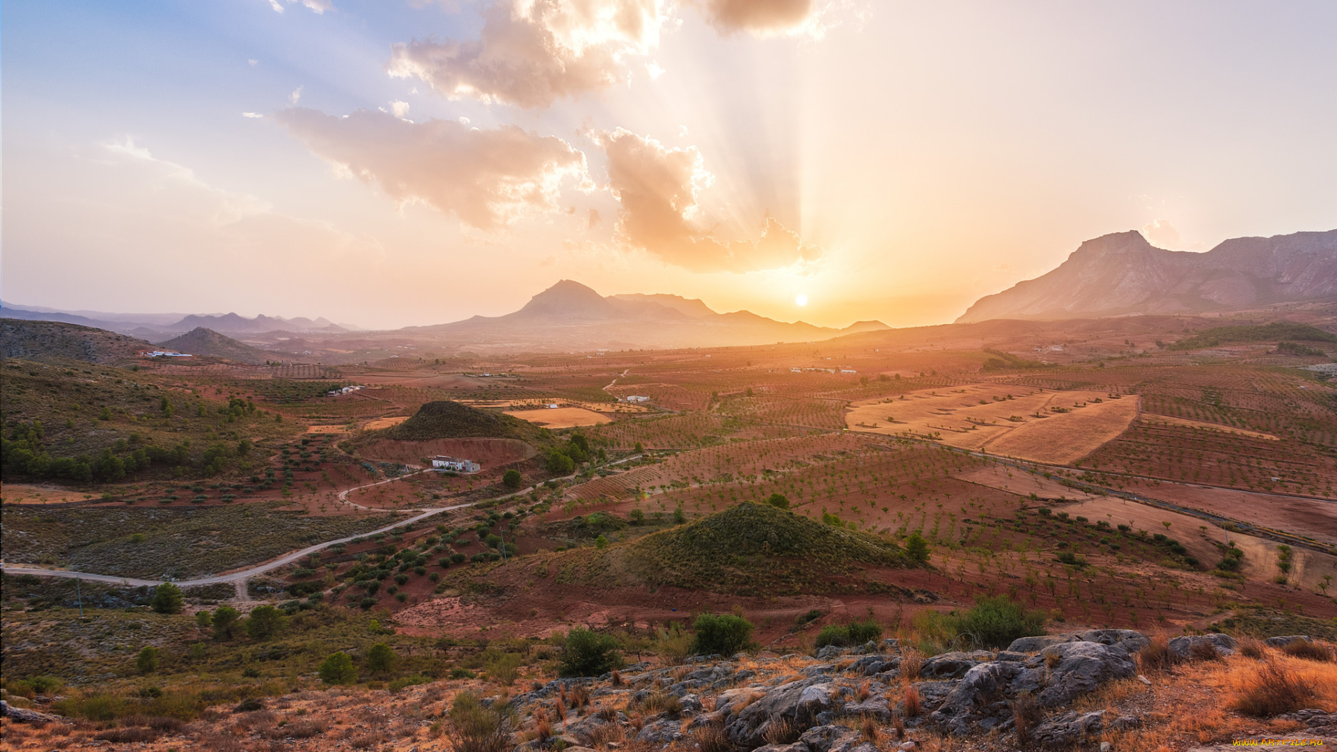 природа, восходы, закаты, рассвет