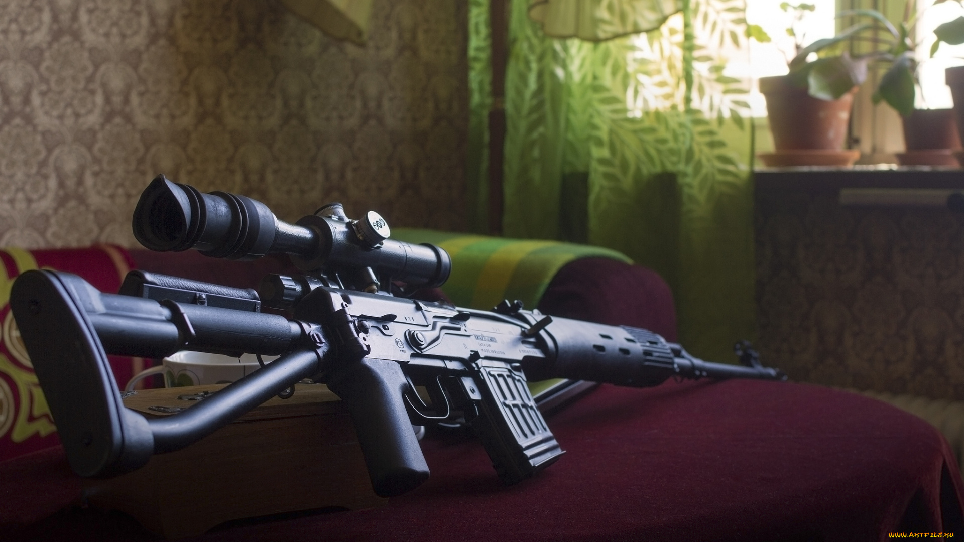 svds, оружие, снайперская, винтовка, ствол