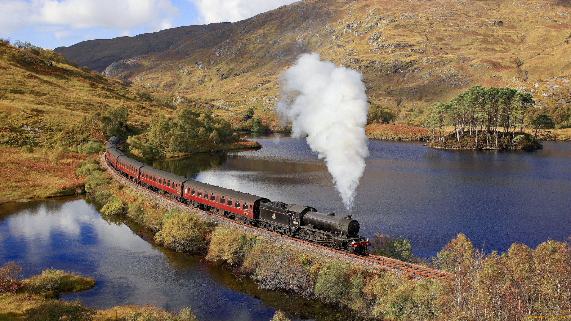 техника, паровозы, состав, локомотив