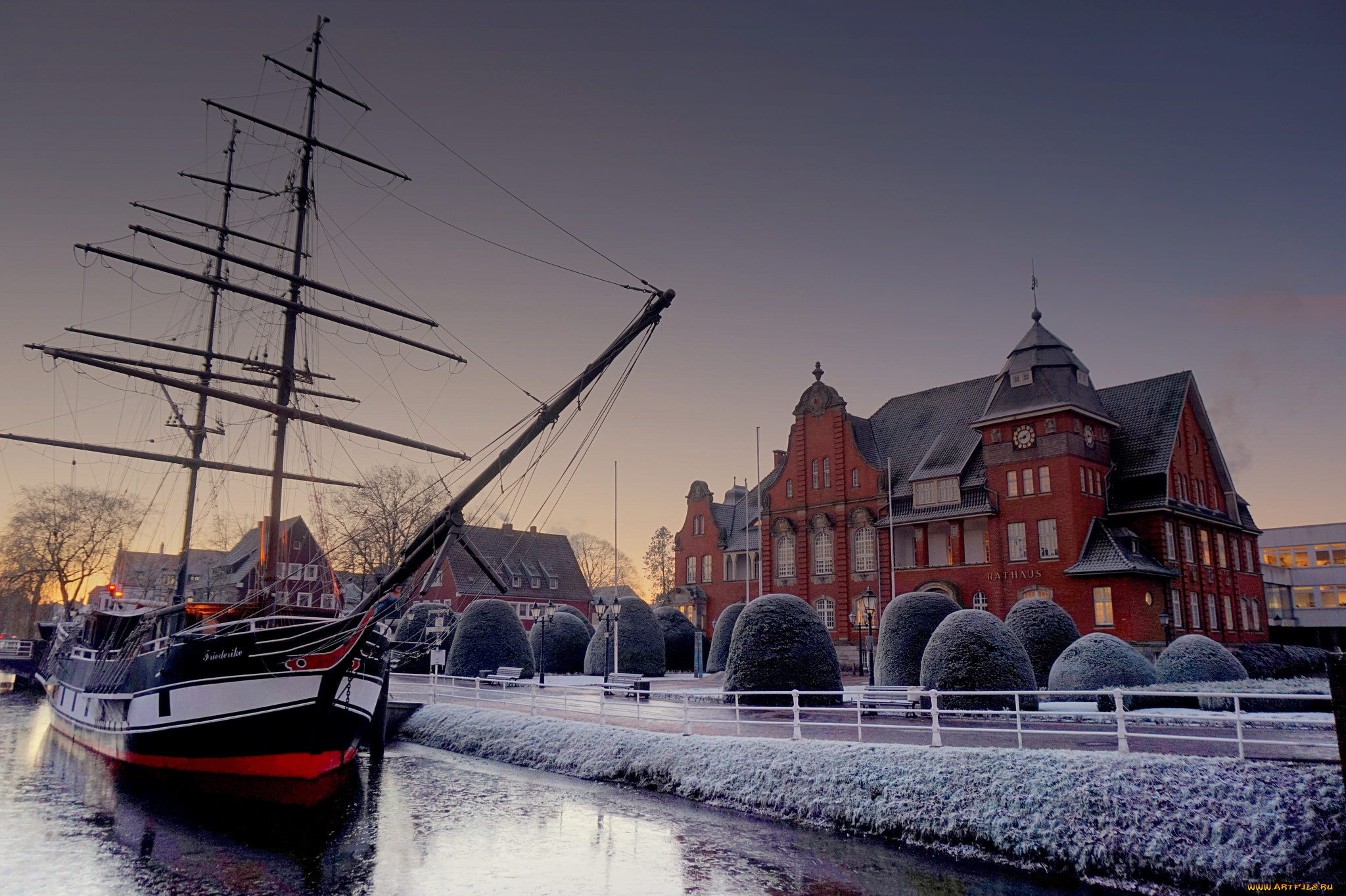 корабли, парусники, паруса, мачты