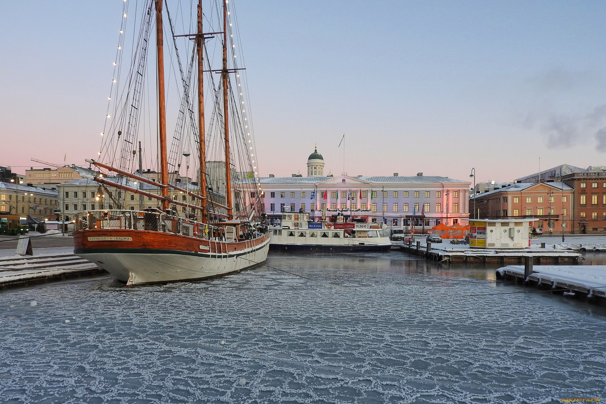 корабли, парусники, паруса, мачты