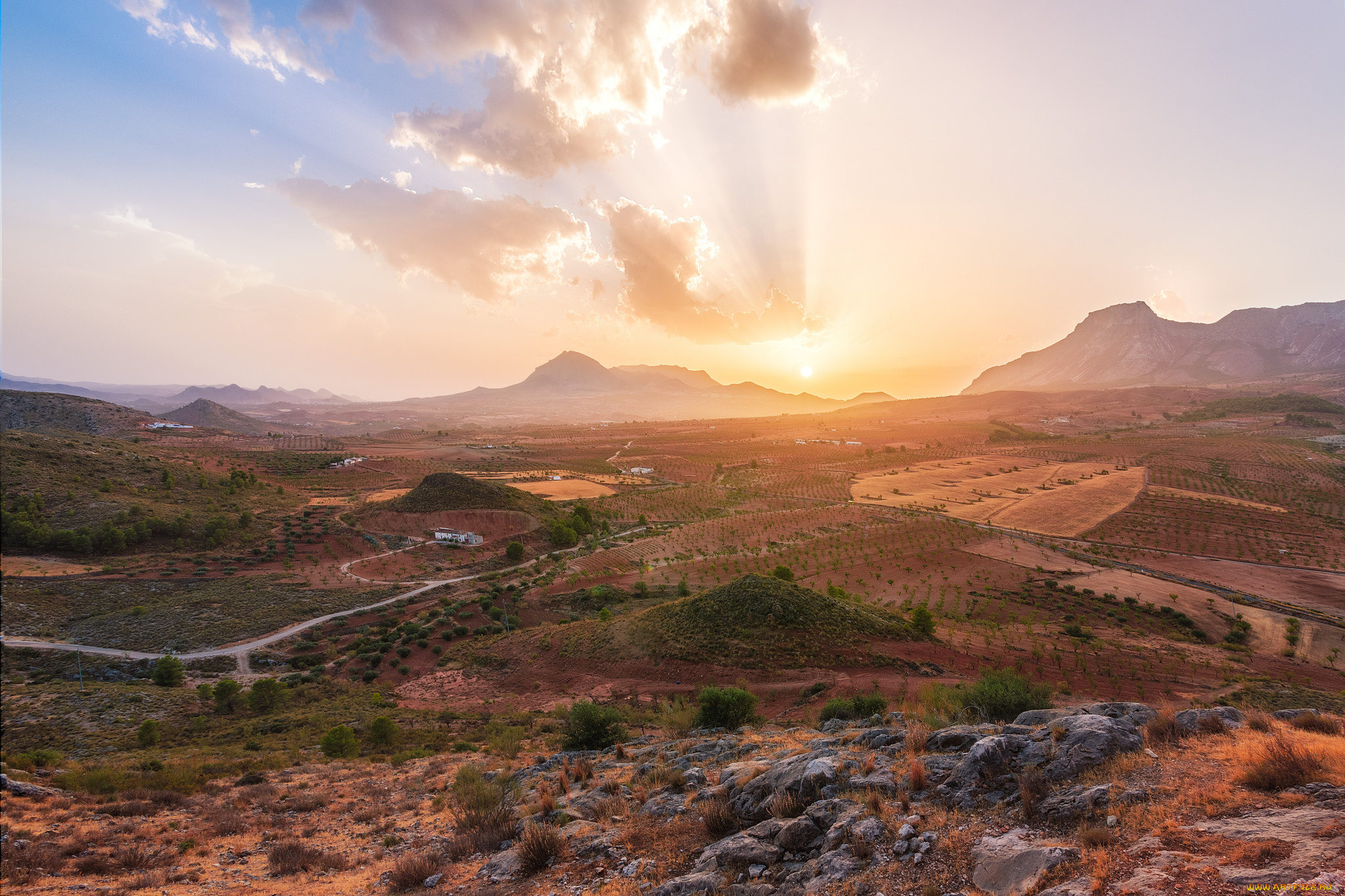 природа, восходы, закаты, рассвет