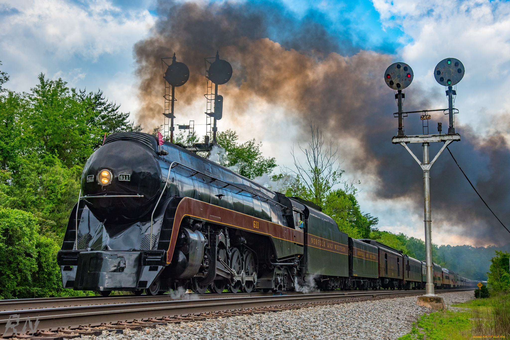 техника, паровозы, состав, локомотив