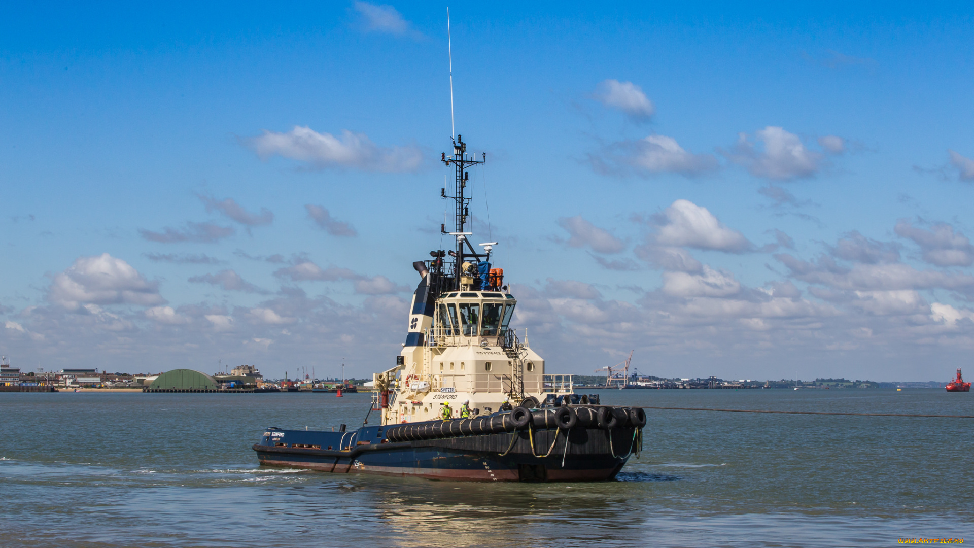 корабли, баркасы, , , буксиры, буксир