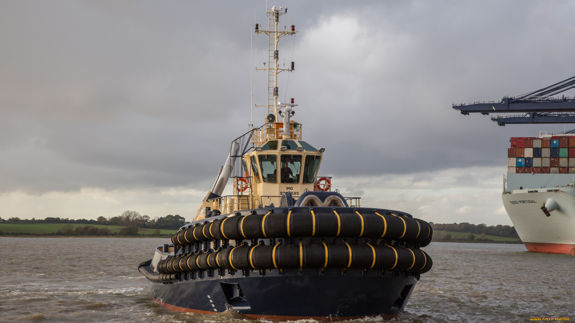 корабли, баркасы, , , буксиры, буксир