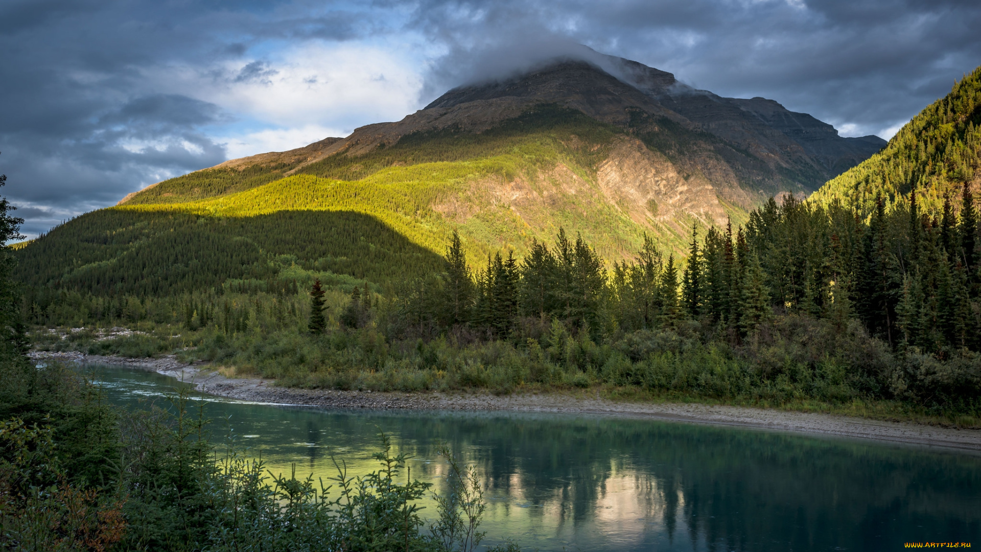 природа, реки, озера, простор