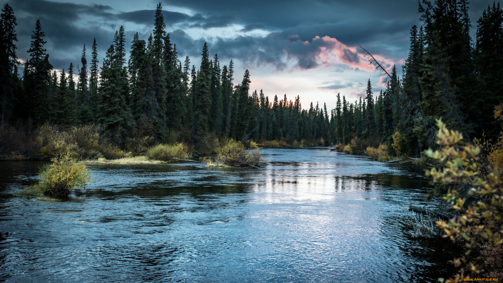 природа, реки, озера, простор