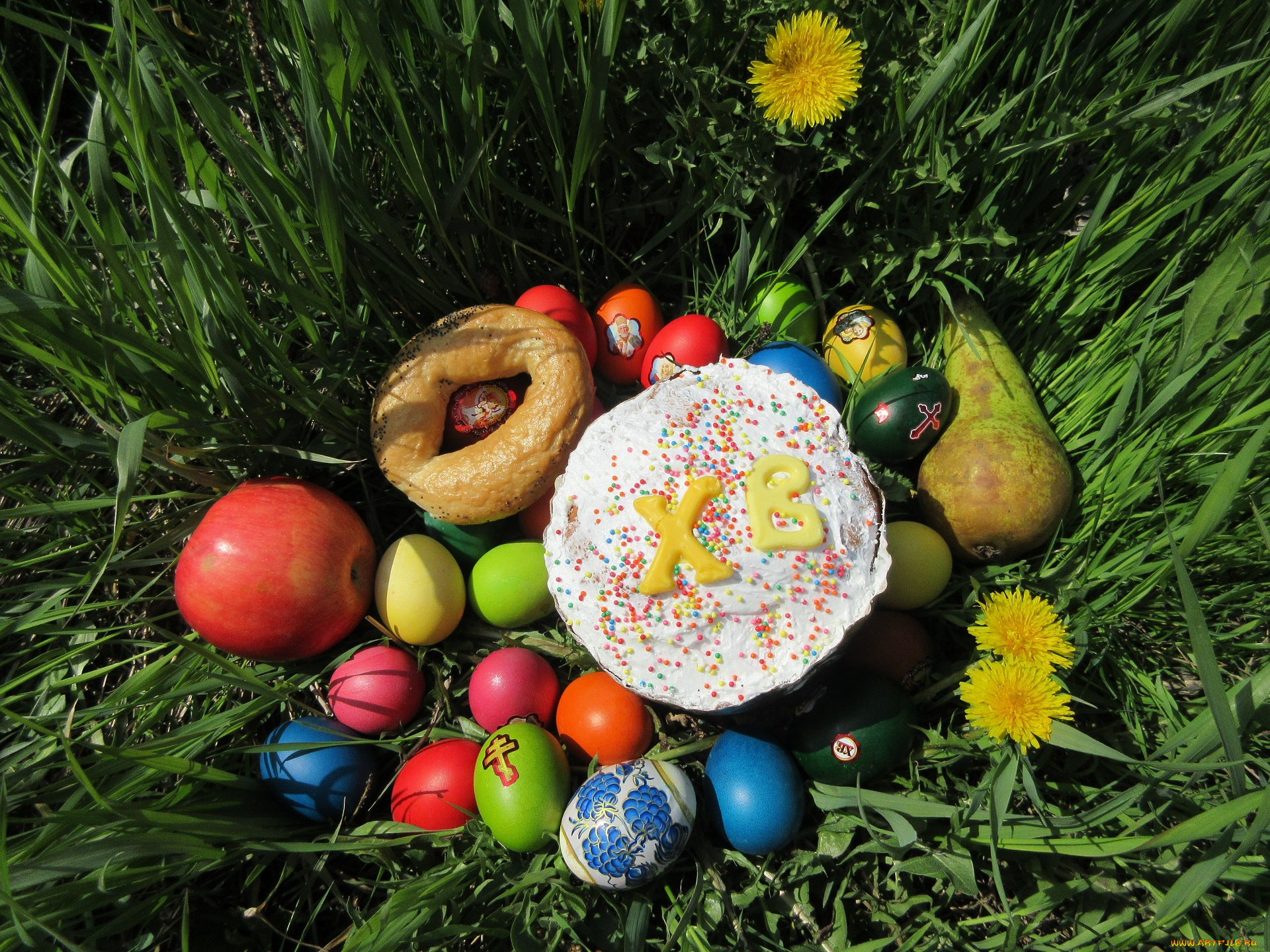 праздничные, пасха, весна, 2018