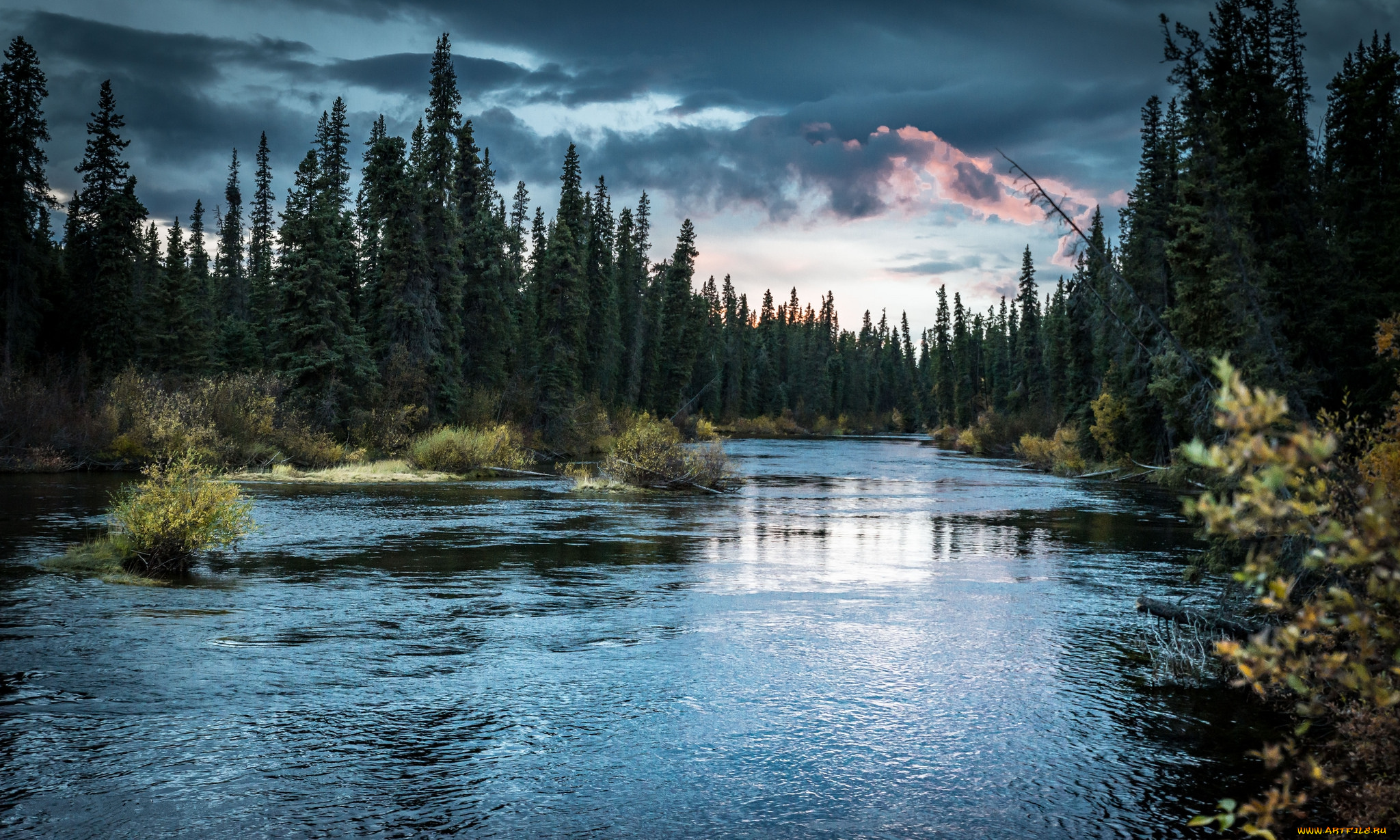 природа, реки, озера, простор