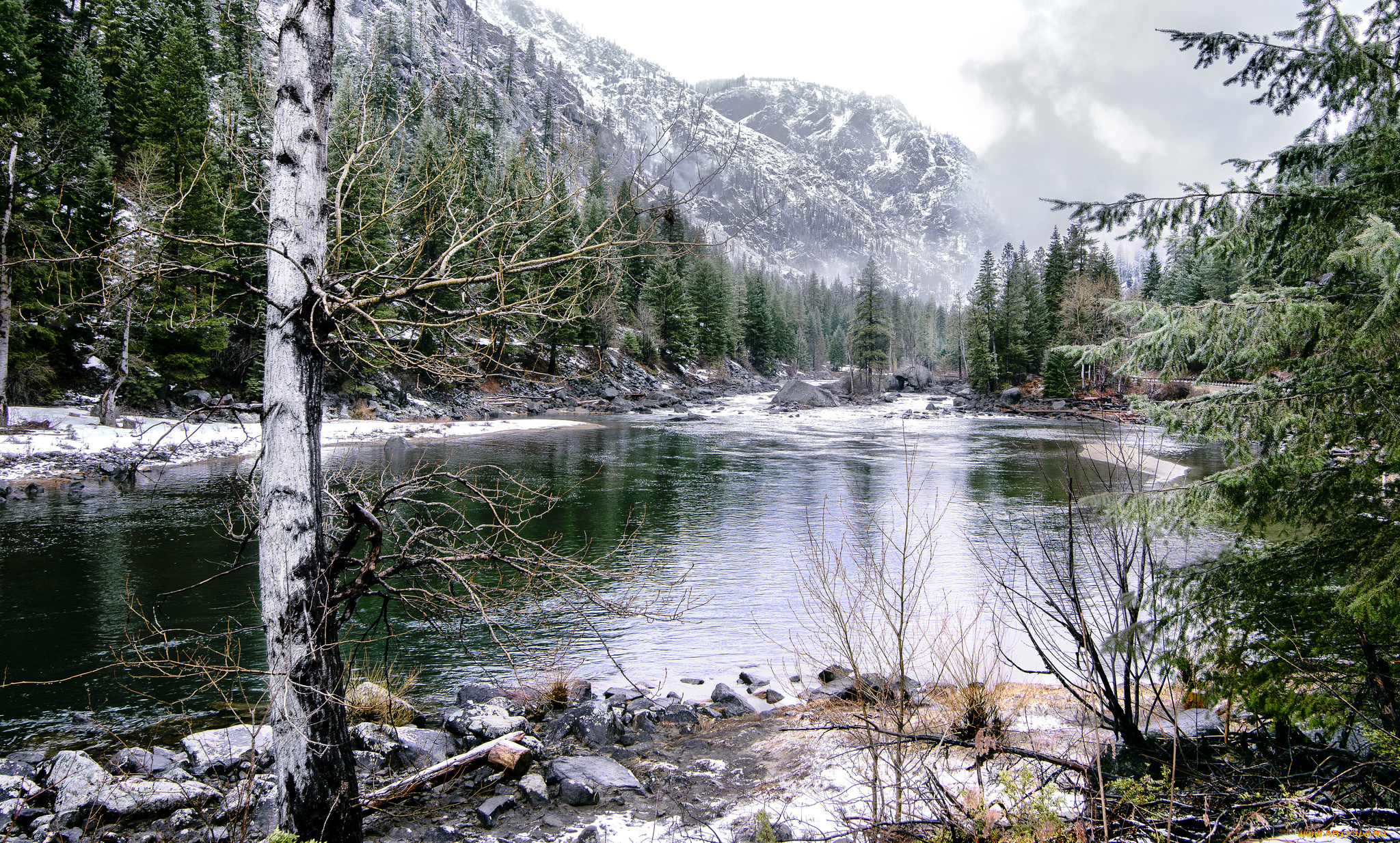 природа, реки, озера, простор