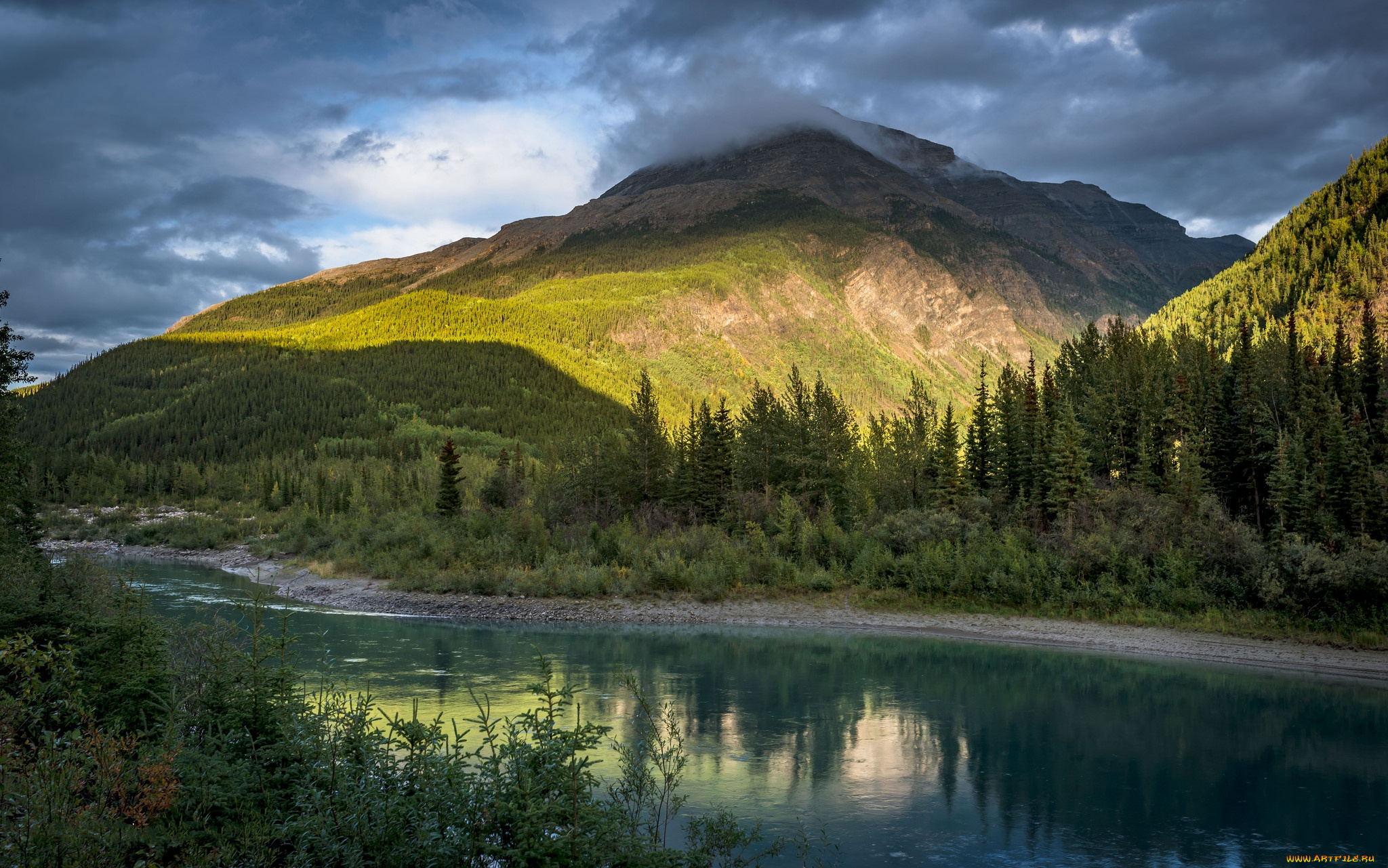 природа, реки, озера, простор