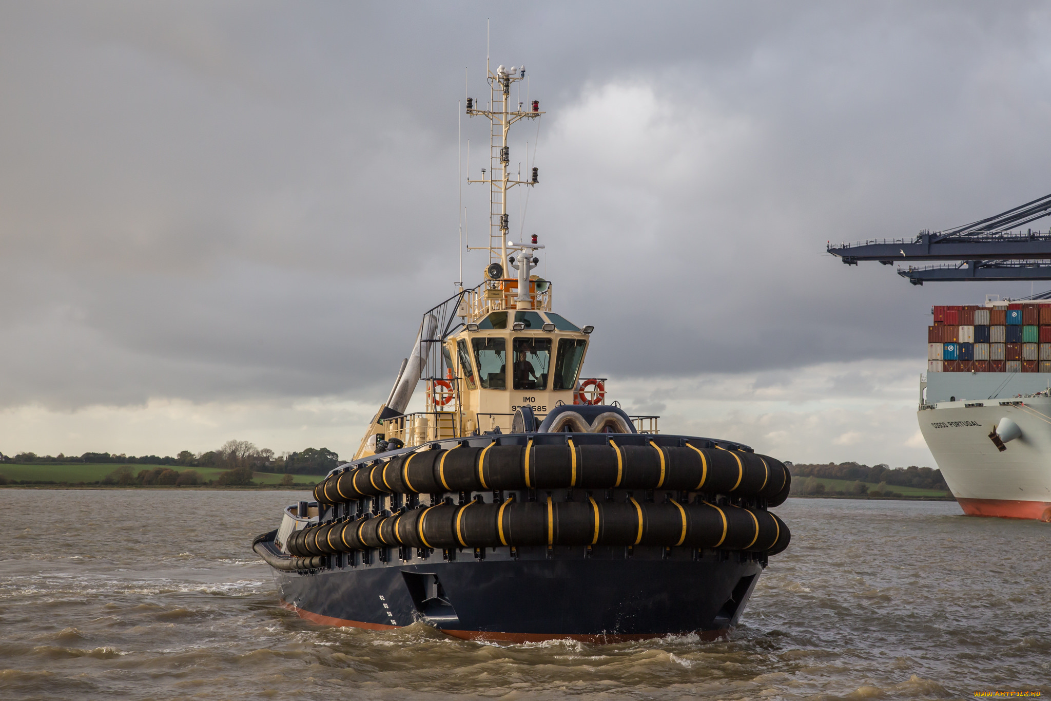 корабли, баркасы, , , буксиры, буксир