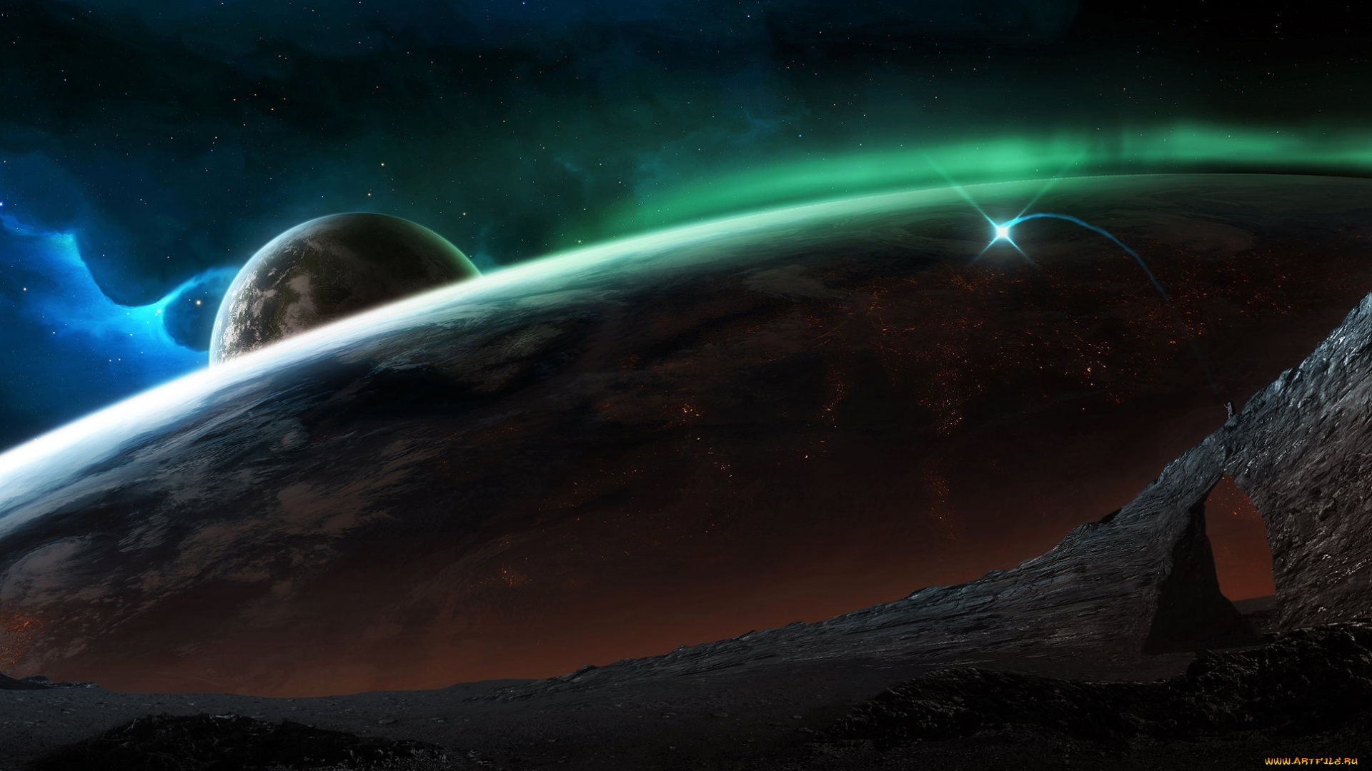 3д, графика, атмосфера, настроение, , atmosphere, , , mood, , вселенная, планеты, галактика, звезды