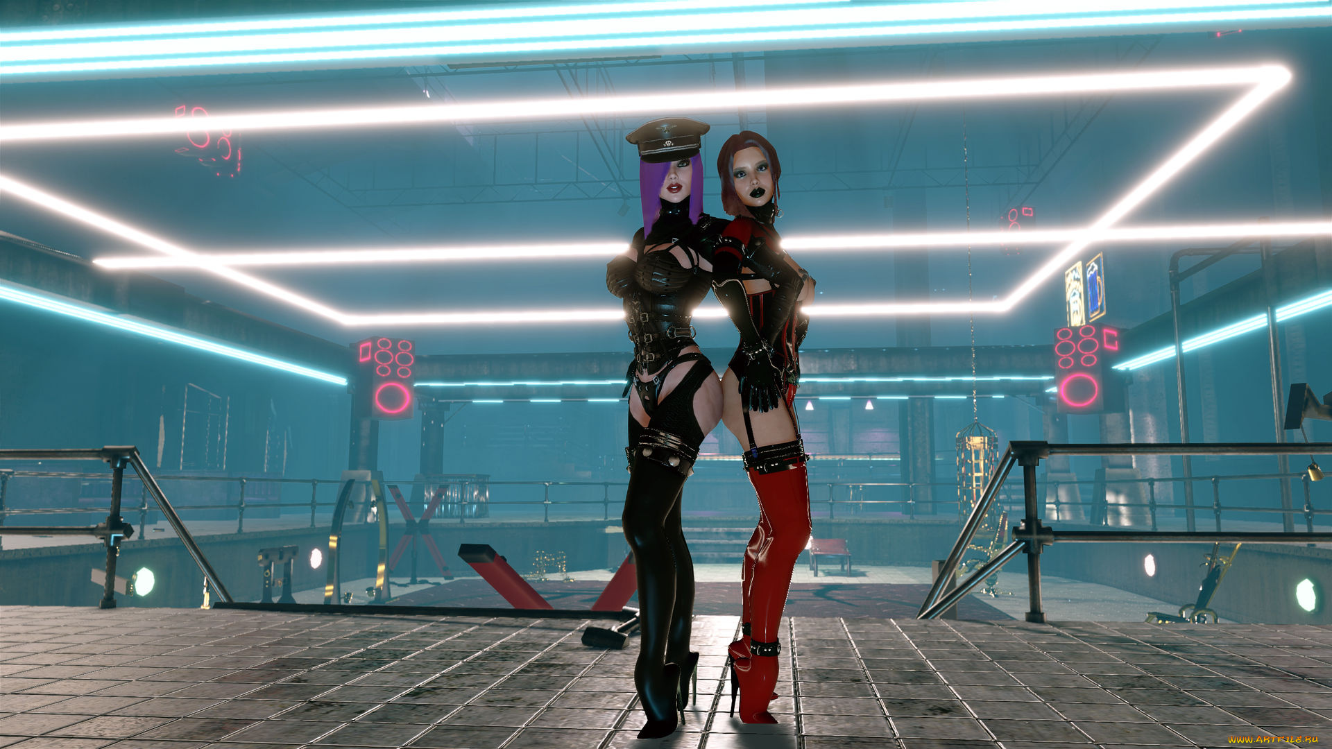 3д, графика, фантазия, , fantasy, фон, взгляд, девушки