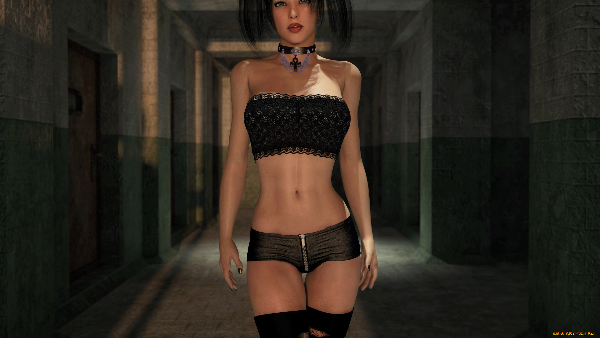 3д, графика, люди, , people, девушка, взгляд, фон