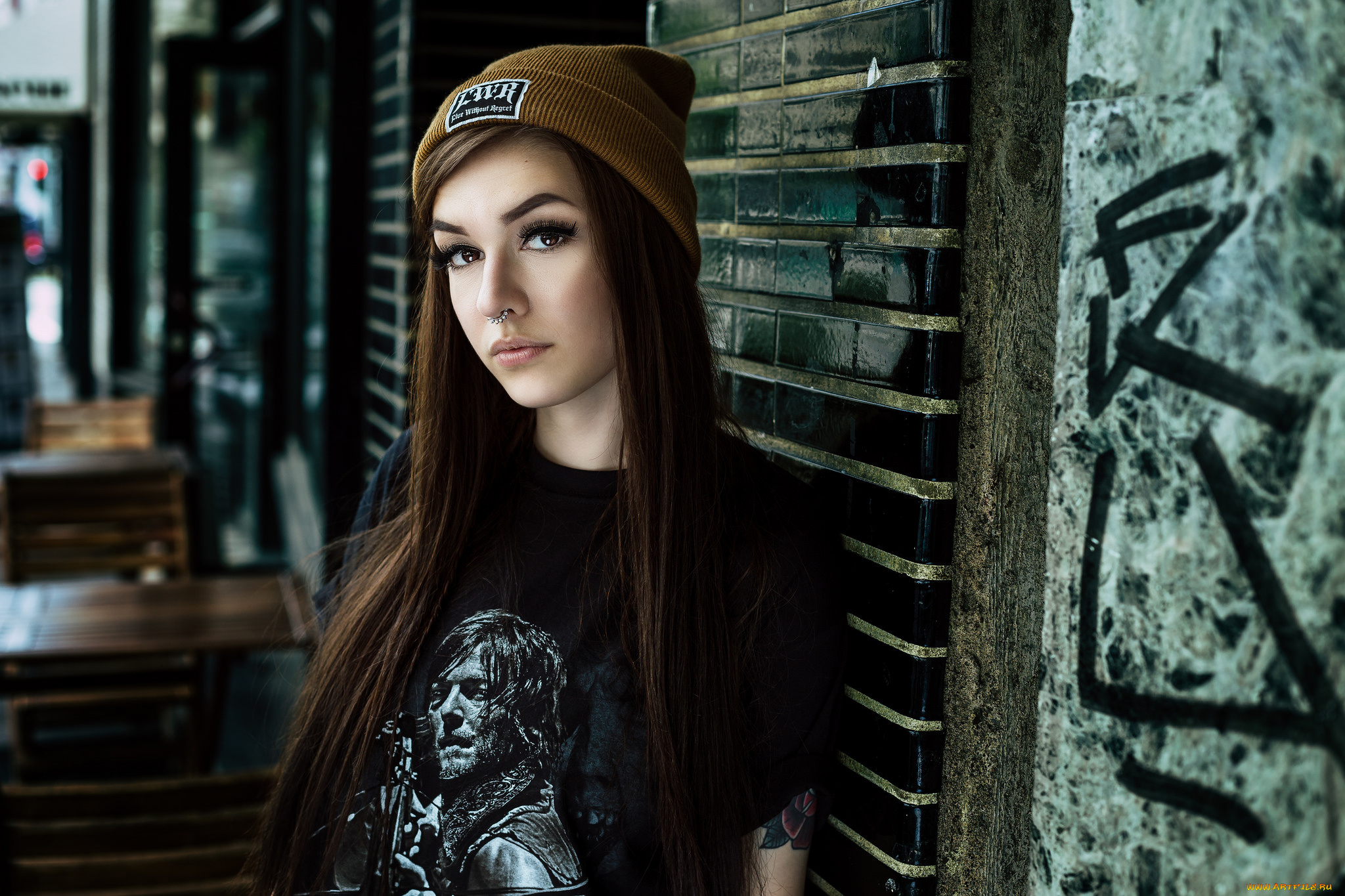 девушка, девушки, -unsort, , брюнетки, темноволосые, модель, laura, henning