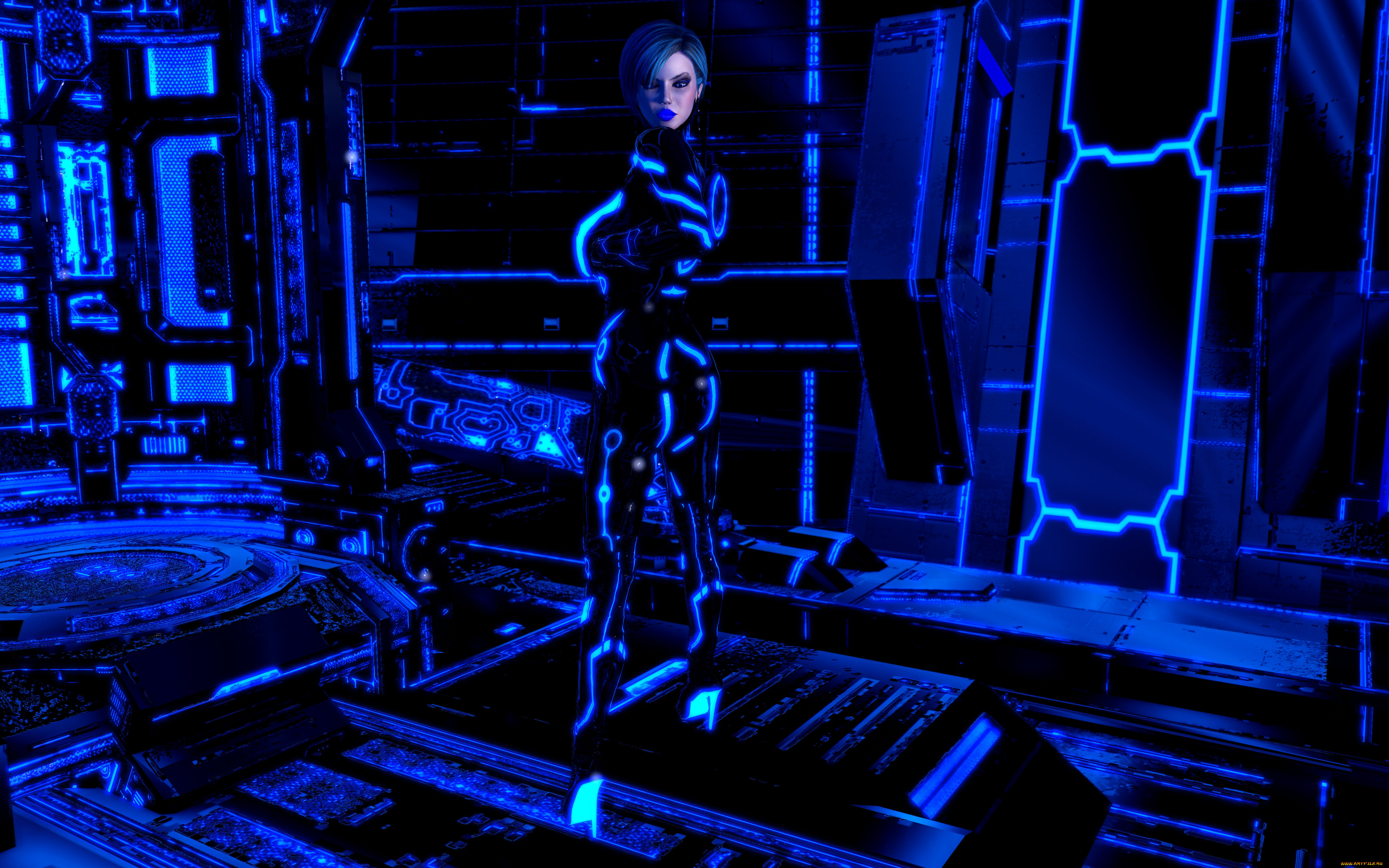 3д, графика, фантазия, , fantasy, взгляд, девушка, фон