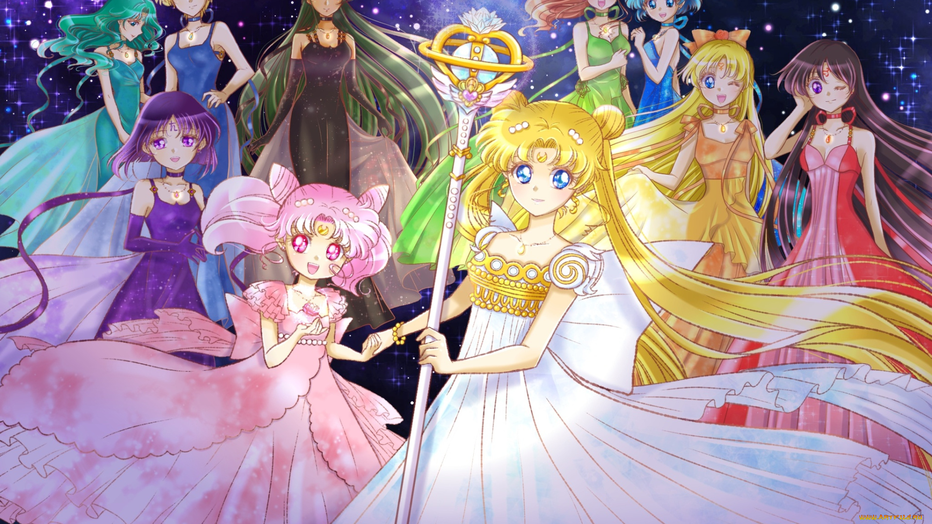 аниме, sailor, moon, сейлор, мун