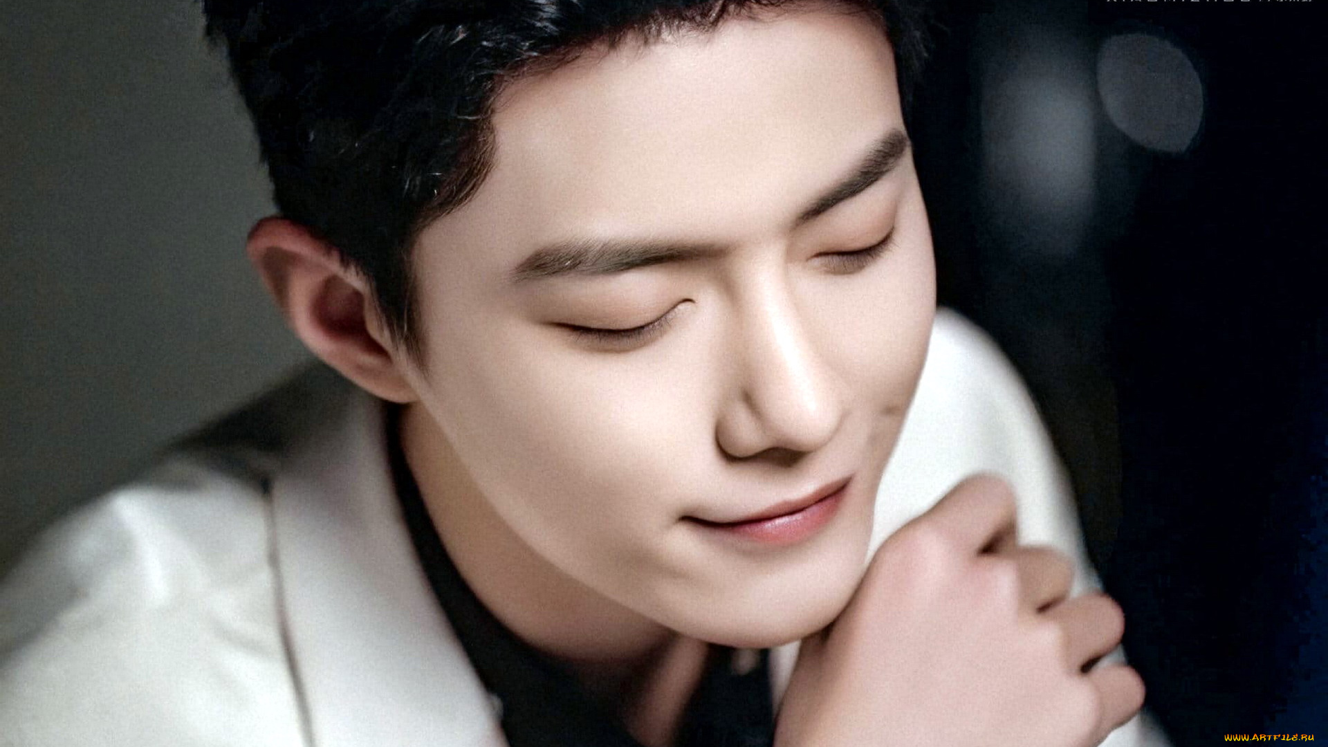 мужчины, xiao, zhan, актер, лицо