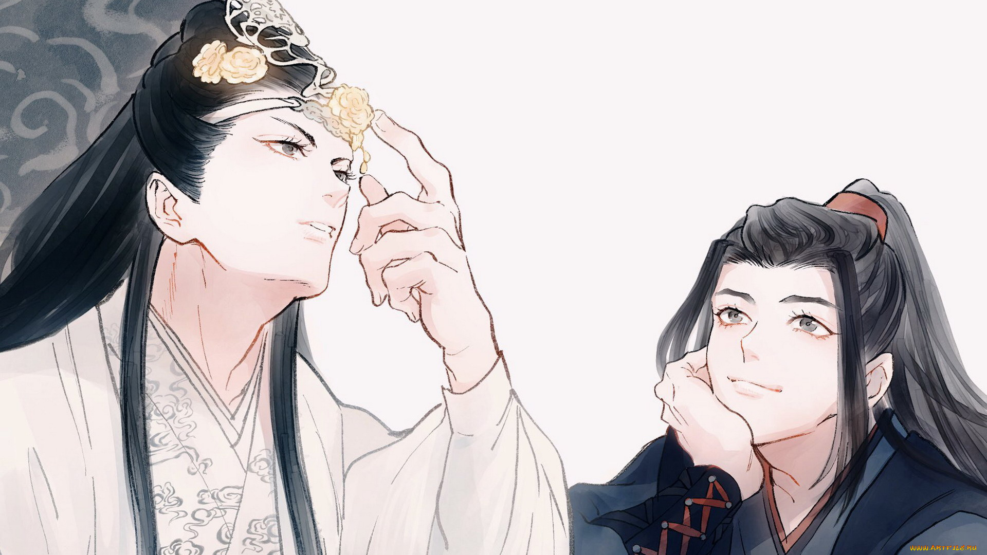 рисованное, кино, , мультфильмы, лань, ванцзи, вэй, усянь