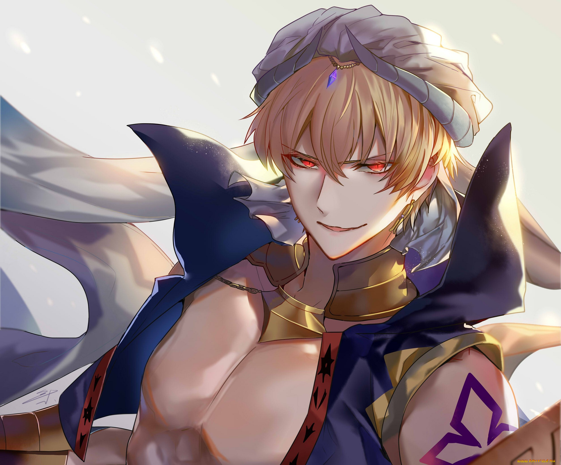 аниме, fate, stay, night, , grand, order, , apocrypha, caster, gilgamesh