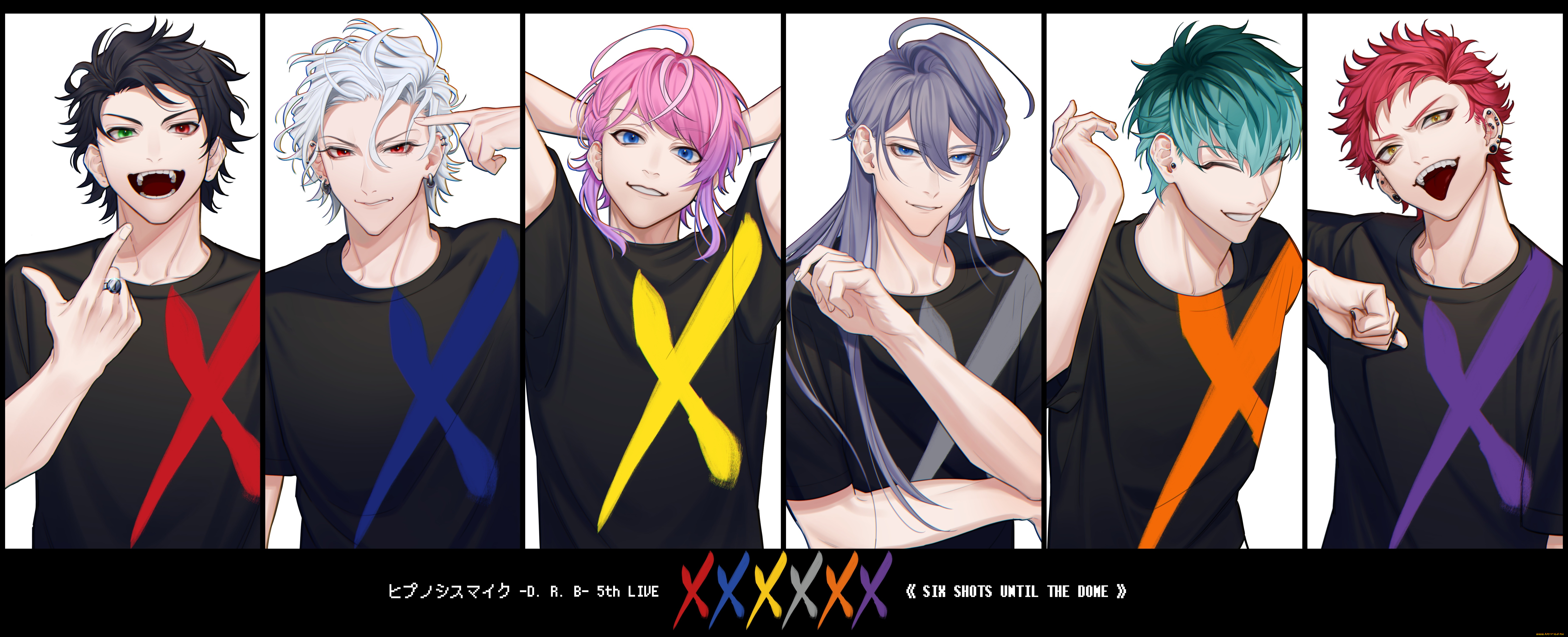 аниме, hypnosis, mic, hypnosis, mic