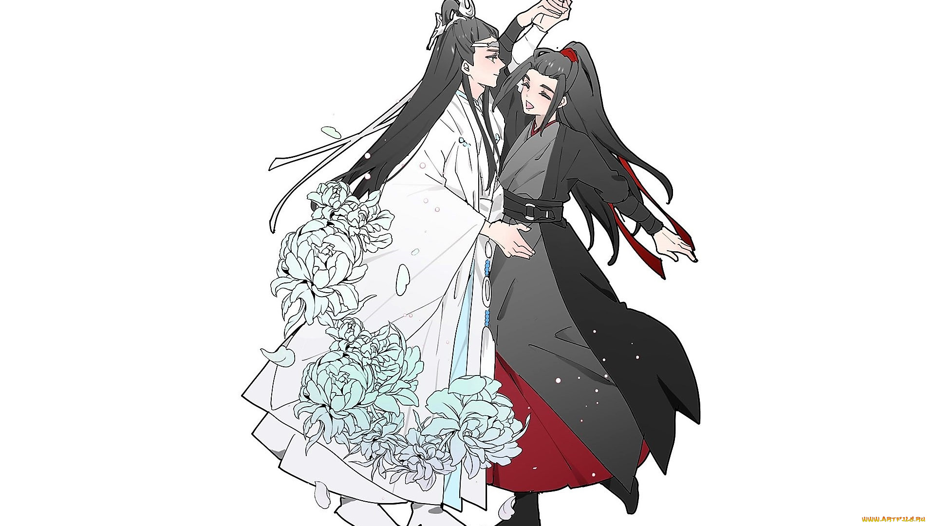 аниме, mo, dao, zu, shi, лань, ванцзи, вэй, усянь, танец