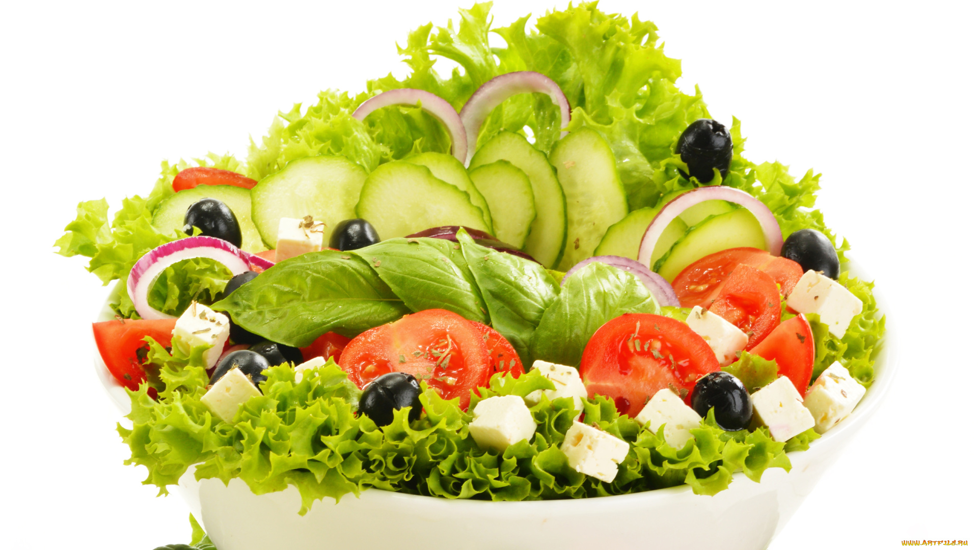 еда, салаты, , закуски, греческий, салат, овощи, маслины