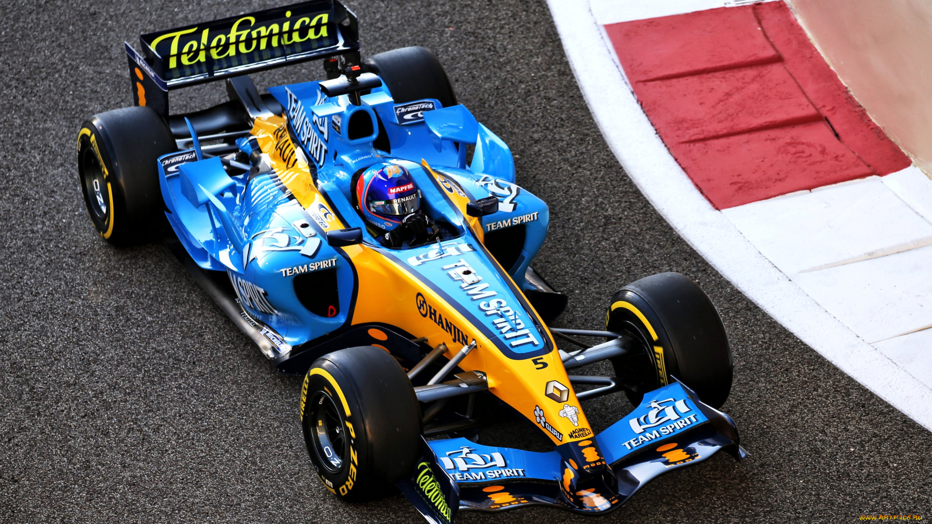 спорт, формула, 1, renault