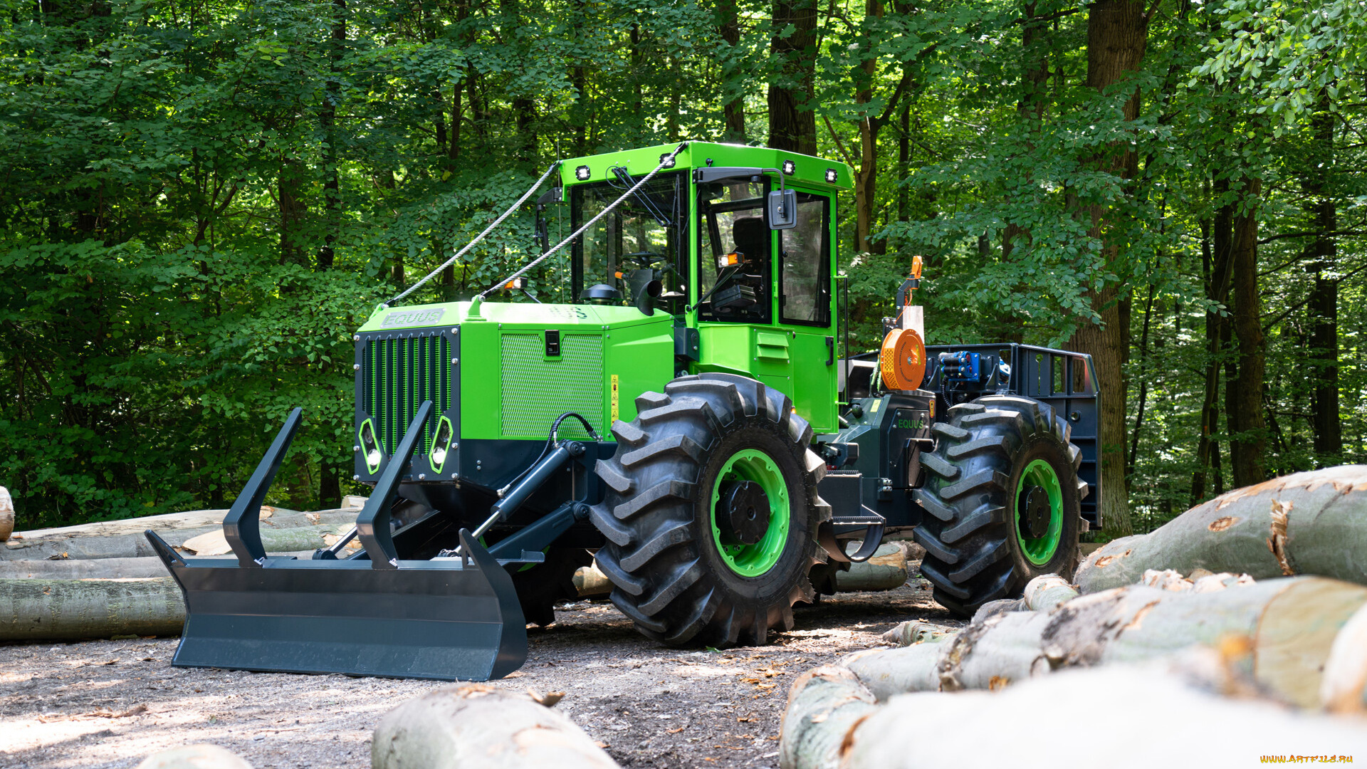 техника, лесоповалочная, техника, equus
