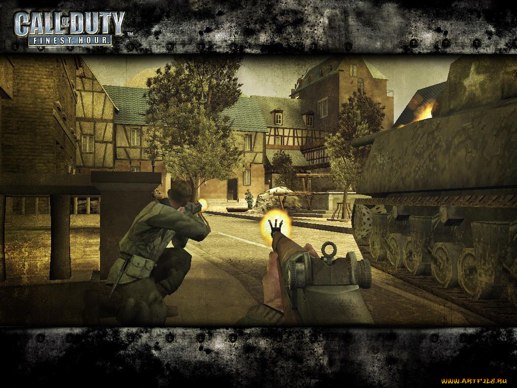 call, of, duty, finest, hour, видео, игры