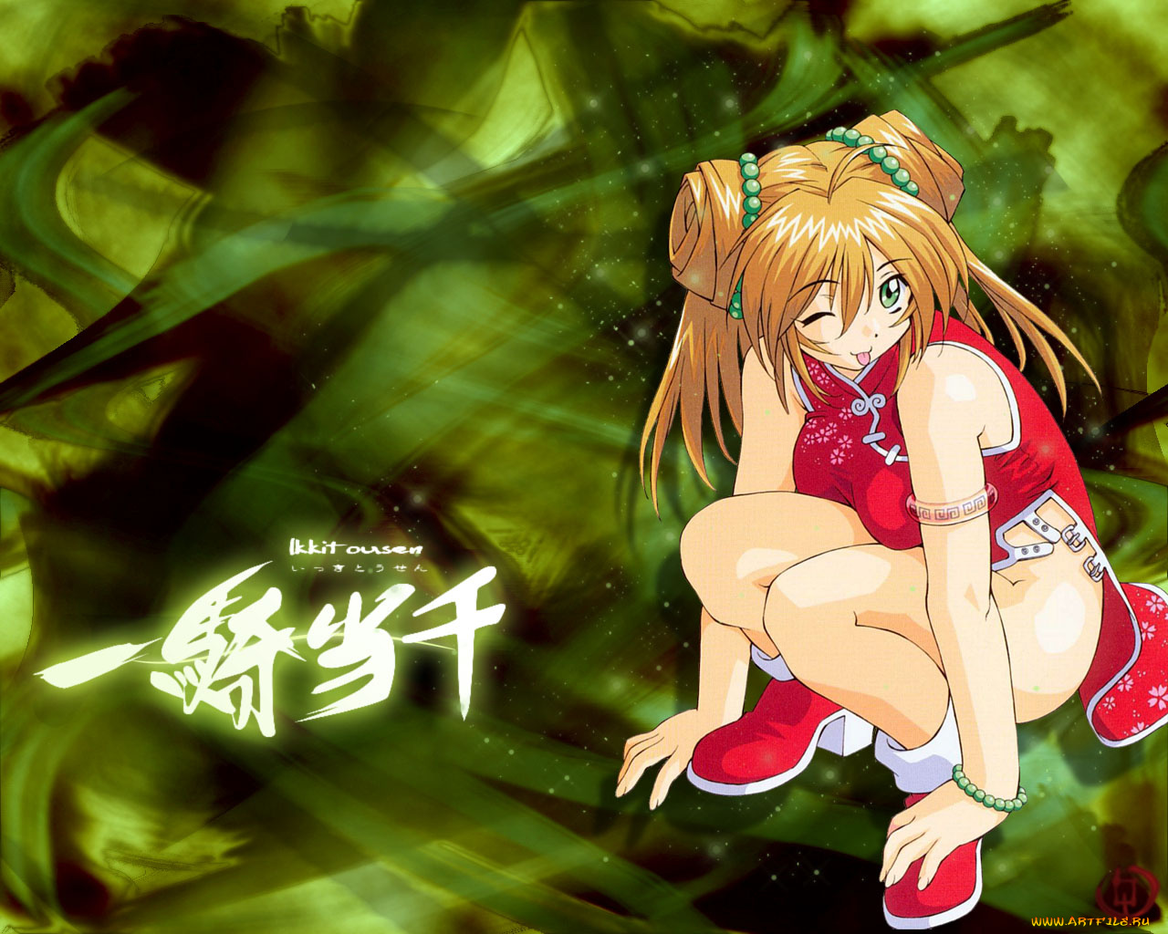 аниме, ikki, tousen