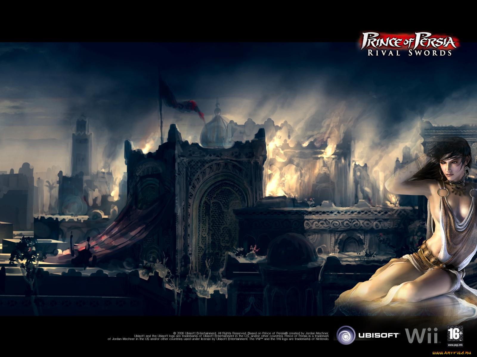 видео, игры, prince, of, persia, warrior, within
