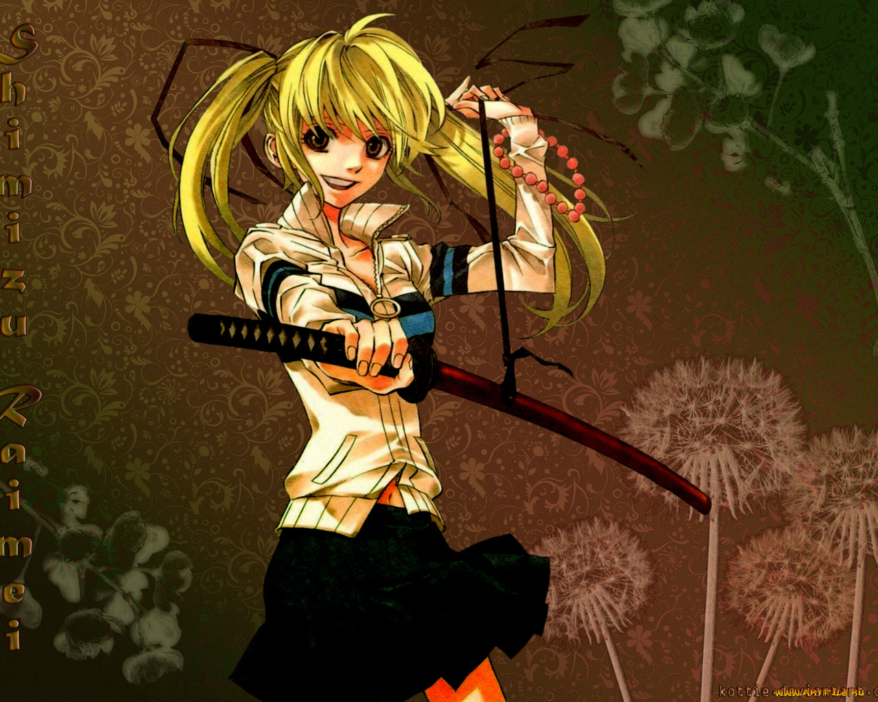 аниме, nabari, no, ou