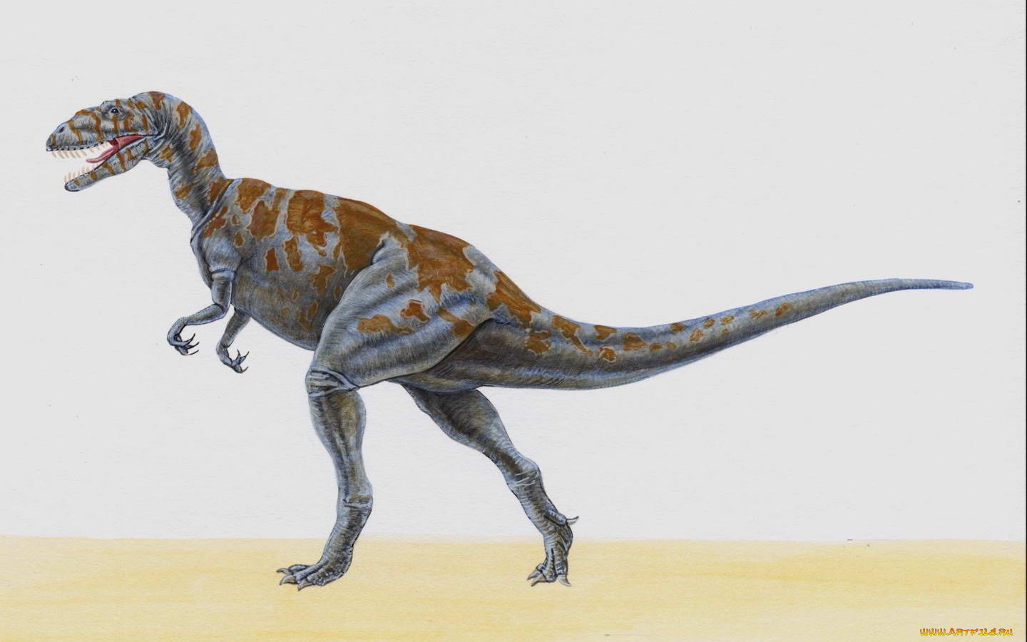 рисованные, животные, доисторические